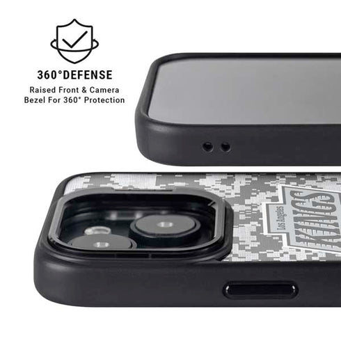 NHL Los Angeles Kings Camo iPhone 14 Kickstand Case